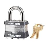 4Pin Tumbler Padlock Keyed Alike Master Lock [並行輸入品]