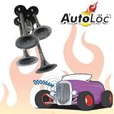 Autoloc HORN16 12v 4 Trumpet Air Horn System