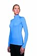 Icebreaker Women's Bodyfit150 Ultralite Long Sleeve Atlas Zip Top
