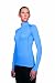 Icebreaker Women's Bodyfit150 Ultralite Long Sleeve Atlas Zip Top