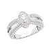 14K White Gold Diamond Engagement Ring - 0.75 Ct.