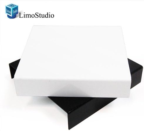 LimoStudio Table Top, 9.5 x 9.5 inch, Black & White Acrylic Reflective Display Table Kit for Product Photography, AGG838