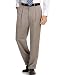 Apparel : Perry Ellis Portfolio Melange Microfiber Pleated Pants