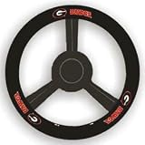 Georgia Bulldogs Leather Steering Wheel Cover