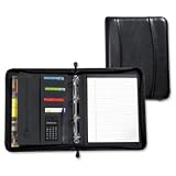 Review Impala  / Impala Ring Binder Portfolio Leather Zipped includes Internal Calculator and A4 Notepad Black Ref 508090C