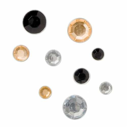 Karen Foster Design Sparkle Brads Rhinestone 