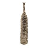 Image IMAX Zaras Tall Ceramic Bottle Bronze Finish