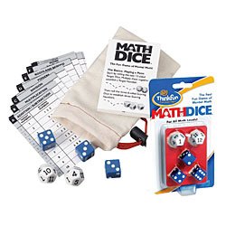 Childrens Toyshop  Toys : ThinkFun Math Dice