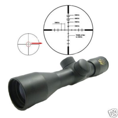 NcStar 6X32 Compact Scope/Blue Lens (SC632B)