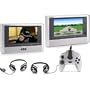 Polaroid PDM-2727 Two Screen 7" Car DVD Player