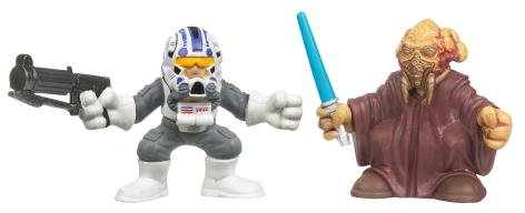 31 qOT3i%2B L Star Wars Galactic Heroes Plo Koon and amp; Captain Jag