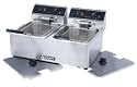 Adcraft DF-6L/2 Commercial Deep Fryer 2 x 6 Liter