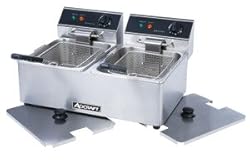 Adcraft DF-6L/2 Commercial Deep Fryer 2 x 6 Liter