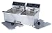 Read Adcraft DF-6L/2 Commercial Deep Fryer 2 x 6 Liter Details Adcraft DF-6L/2 Commercial Deep Fryer 2 x 6 Liter
