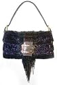 Fendi Jewel-Tone Beaded Fringe Evening Baguette 8BR000-TMA-F0LB0