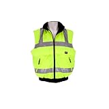Buy 3A Safety SME-C2BW8001-3X ANSI Class 2 Reversible Fleece Vest, Lime, 3X-Large by 3A Safety