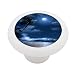 Moonlight Beach Decorative High Gloss Ceramic Drawer Knob