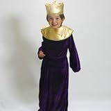 Kids Nativity Purple Wiseman Costume