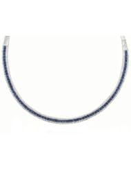 Effy Jewlery Gemma Sapphire and Diamond Necklace, 11.31 TCW
