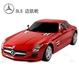1 24 Scale Radio Remote Control Model Car Mercedes-Benz SLS AMG R C (Red)