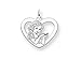 Disney Snow White Heart Charm