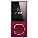 Zune 4 GB Digital Media Player (Red)