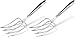 All-Clad T167 Stainless Steel Turkey Forks Set, 2-Piece, Silver