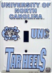 North Carolina Tar Heels Light Switch Covers (single) Plates LS10012