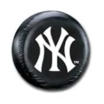 New York Yankees Black Tire Cover - MLB Tire Covers