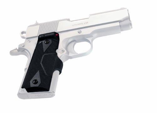 Crimson Trace Lasergrip for 1911 Officer'S/Defender/Compact, Black with Front Activation