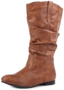 Reneeze ART-02 Women's Mid-Calf Boots- Camel, Size 10