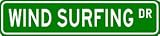 WIND SURFING Street Sign ~ Custom Street Sign - Aluminum