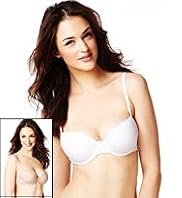 2 Pack Cotton Rich Padded Underwired T-Shirt A-DD Bras