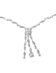 14k Gold Fashoin Necklace with 0.60cttw of Diamonds