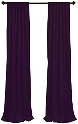 Polyester Curtain Panel 56x84Inch - Damson Plum