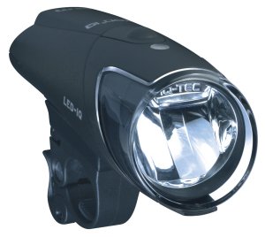 Busch & Müller Beleuchtung LED-Scheinwerfer Ixon IQ bis zu 40 LUX inkl. Akkus und Ladegerät, schwarz