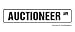 AUCTIONEER - Street Sign - new road novelty signs auction gavel gift
