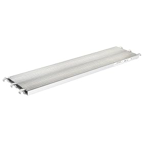 Werner 5607-19 Aluma-Board 19-Inch-by-7-Foot Aluminum Deck Extruded Scaffold Plank for Steel Scaffolding
