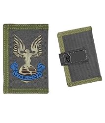 Halo 3 UNSCDF Green Canvas Biker Wallet