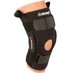 McDavid Pro Stabilizer Hinged Knee Brace Team Package Black Large - McDavid 428T-BL-L