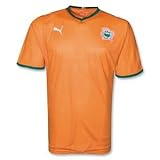 PUMA - Ivory Coast 08/09 Home Soccer Jersey