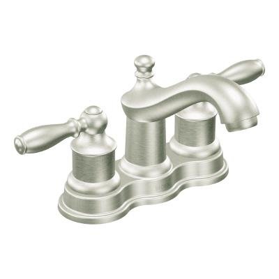 Moen Inc/Faucets 2Hand Ni Bath Faucet 84914Cbn Lavatory Double Handle