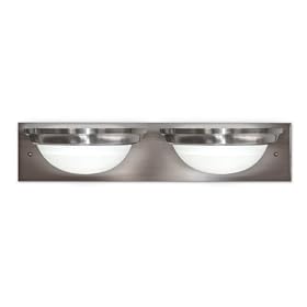Good Earth Lighting G1132-BN-I Taverna Two Light Bathbar with Alasbaster Glass Diffusers,... by Good Earth Lighting