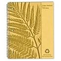 Ampad Envirotec Subject Notebook, College/Medium Rule, 8.87 x 11 Inches, White, 100 Sheets (40103)