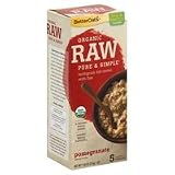 Better Oats Organic Raw Pure & Simple Multigrain Hot Cereal with Flax ~ 5 Pouches Per Box (Pack of 3 Boxes) by Better Oats On Sale