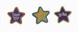 Bravo, You Rock, Star Shapped Cupcake Rings - 12ct