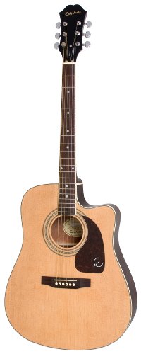 Epiphone DR-200CE Acoustic-Electric Guitar, Cutaway, Natural