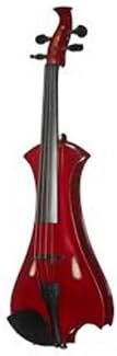 Red Meisel Electric Violin Deluxe w/Accessories