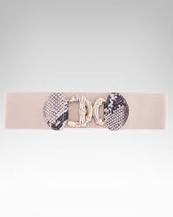 Bamboo Metal Clasp Belt