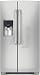 Electrolux EW23SS65HS 22.5 cu. ft. Side-by-Side Refrigerator with 3 Luxury-Design Glass Shelves, Luxury-Glide Humidity-Controlled Crispers, Chill Zone Drawer, Exterior Ice/Water Dispenser, Luxury Lighting and Wave-Touch Controls: Stainless Steel